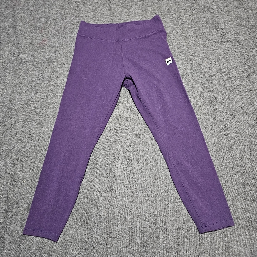 FILA Purple High Waist Leggings Size L